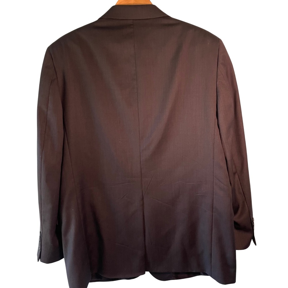 Jos. A. Bank Traveler's Collection Blazer Black Size 44 Reg 100% Wool Sport Coat